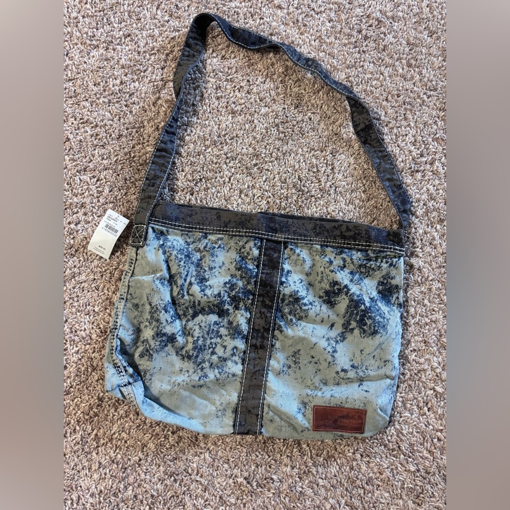 Buckle Denim Bag